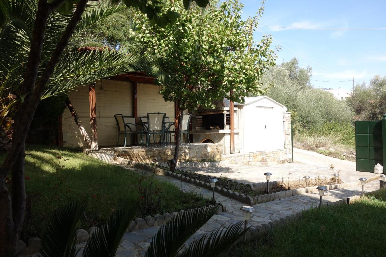 Beach Front House With View Marathos  Экстерьер фото